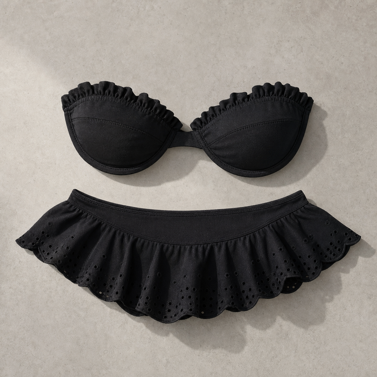 Women's Underwire Skirted Bikini with a Secure Fit for Swimming and Sunbathing
