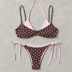 Women's Underwire Bikini Set with an Adjustable Fit for Everyday Swimming