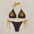 Women's Triangle Bikini Set for Australian Summers and Holiday Packing