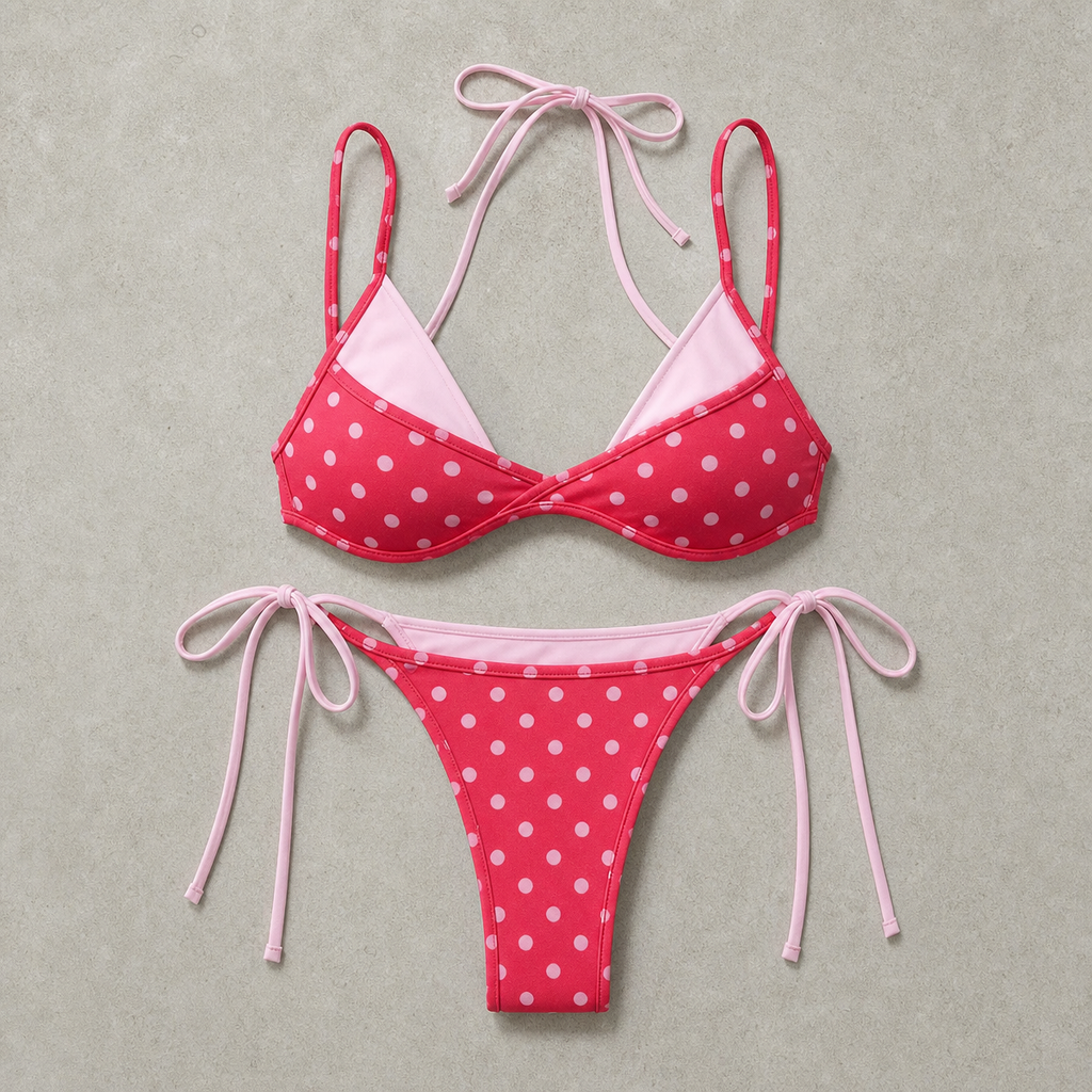 Women's Underwire Bikini Set with an Adjustable Fit for Everyday Swimming