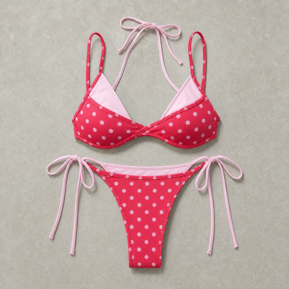 Women's Underwire Bikini Set with an Adjustable Fit for Everyday Swimming