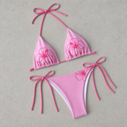 Women's Triangle Bikini Set for Australian Summers and Holiday Packing