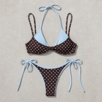 Women's Underwire Bikini Set with an Adjustable Fit for Everyday Swimming