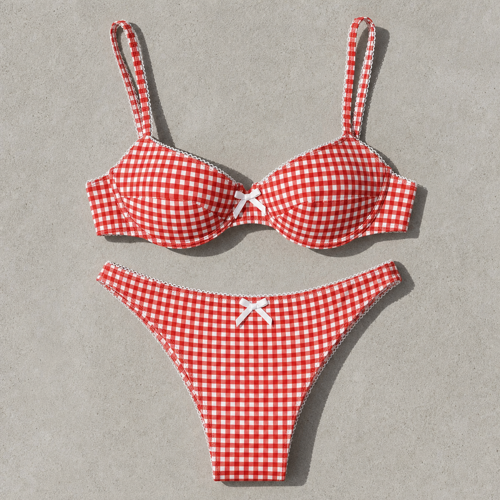 Women's Underwire Bikini Set for Easy Summer Days and Long Afternoons by the Water
