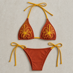 Women's Triangle Bikini Set for Australian Summers and Holiday Packing