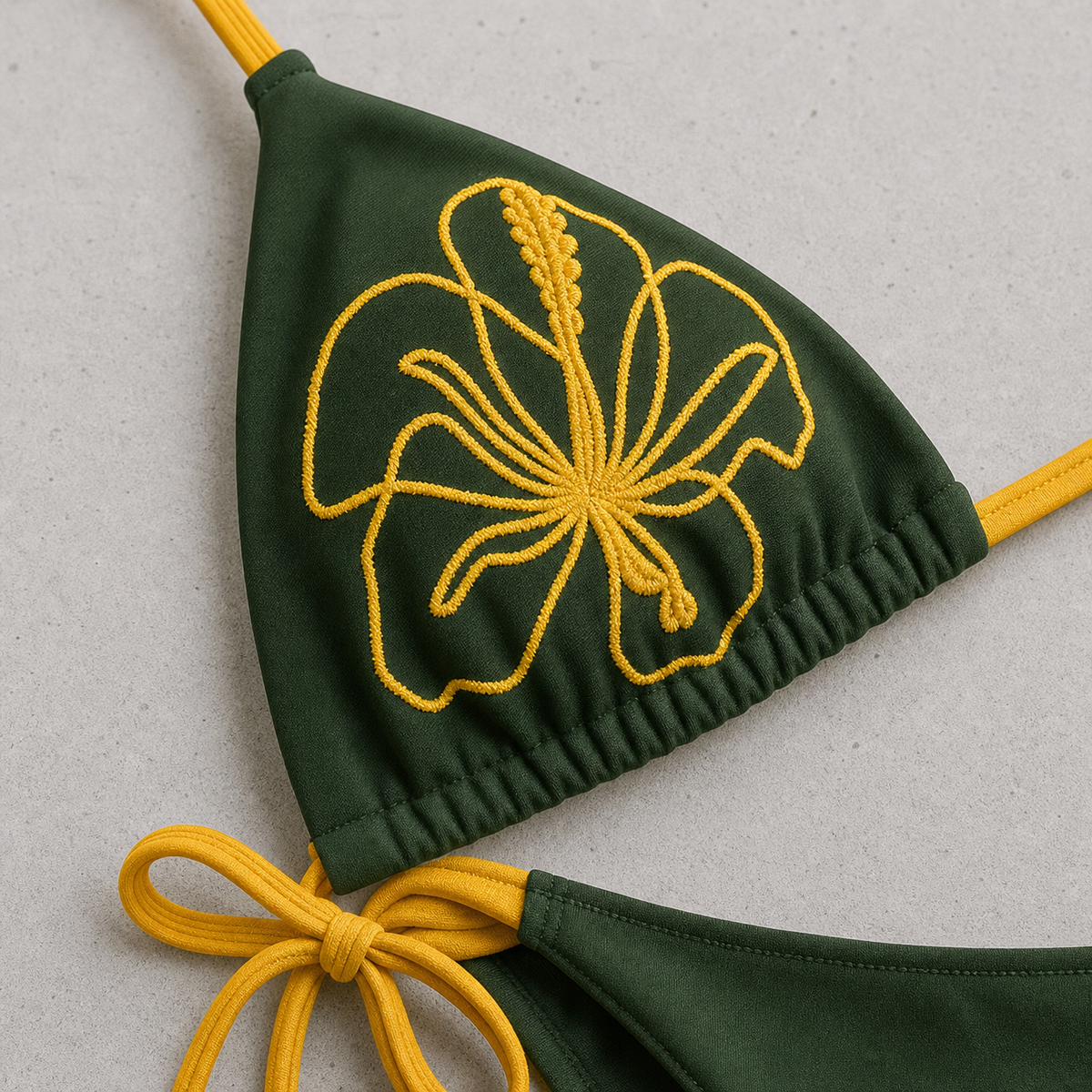 Women's Triangle Bikini Set for Australian Summers and Holiday Packing